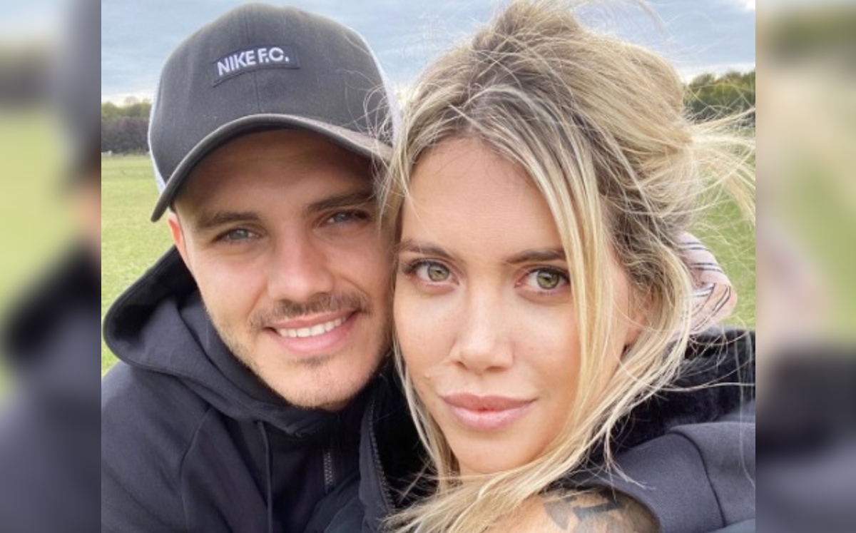 Mauro Icardi y su esposa Wanda Nara (Instagram @mauroicardi)