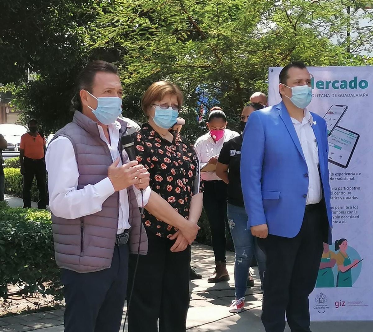 El pilotaje arrancó en el Mercado Mexicaltzingo por sus características y potencial. (Karla Víctoria)