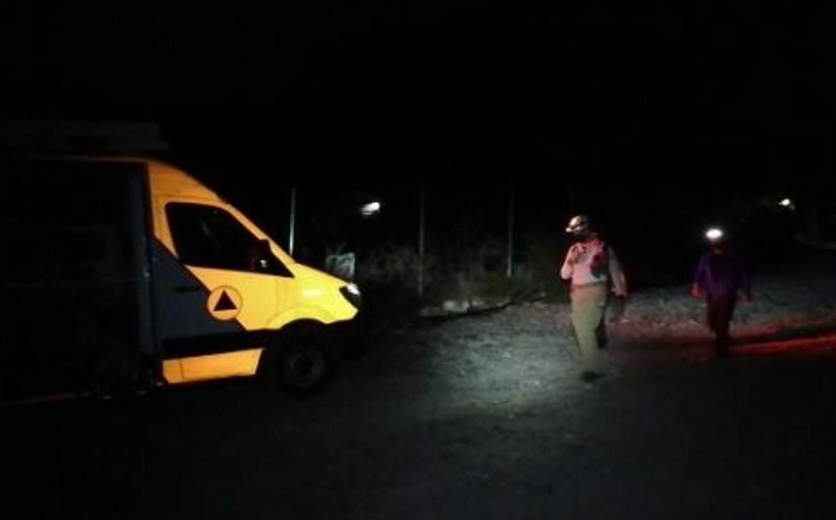 Rescatan a extranjeros extraviados en La Huasteca, NL. Foto: Especial.