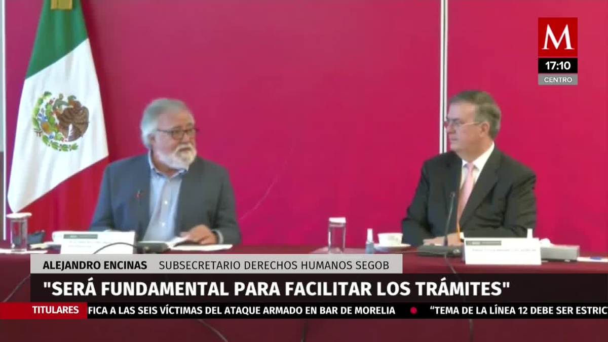 Se presenta formalmente CURP temporal para repatriados