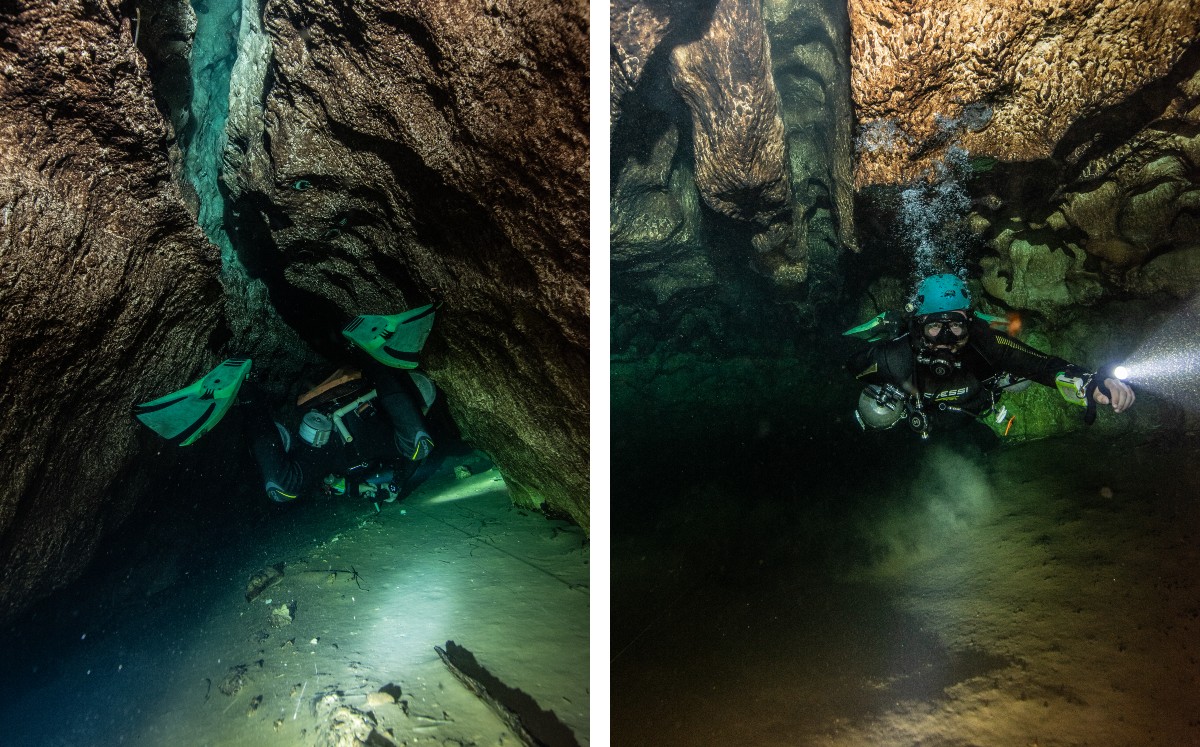El sistema conecta al cenote Chuy-Ha y la gruta Aktun Kaab. (Kayu Vilchis)