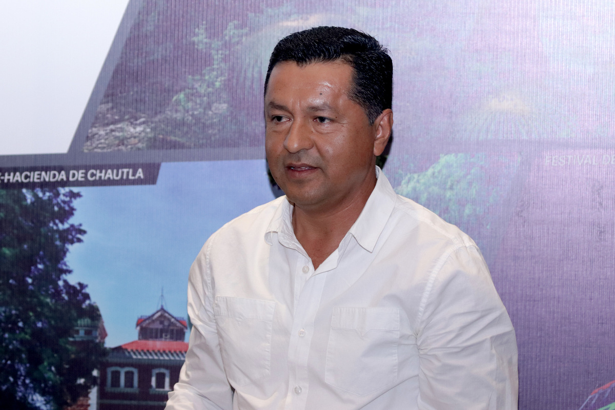 Diógenes Méndez Barrera, Presidente municipal de Jonotla. (Agencia Enfoque)