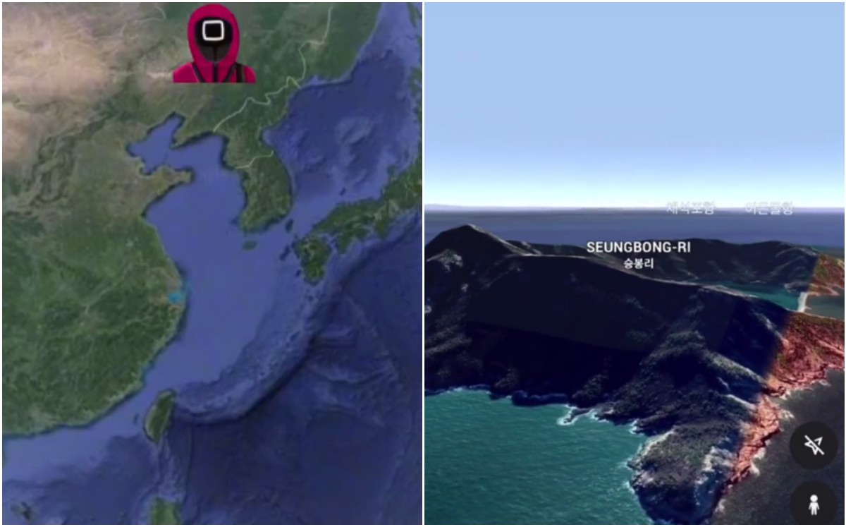 Hallan isla de 'El juego del calamar' (TikTok).
