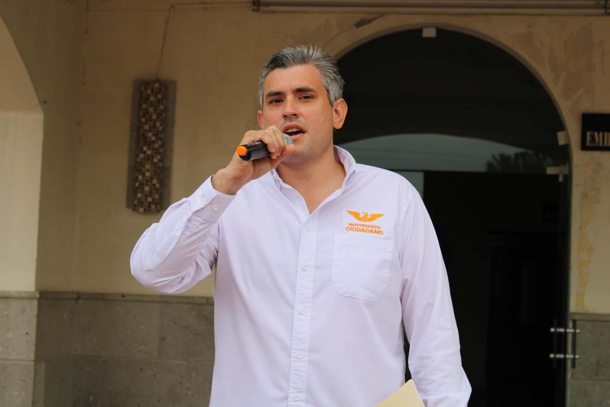Juan Carlos Zertuche Romero, nuevo dirigente de Movimiento Ciudadano en Tamaulipas.