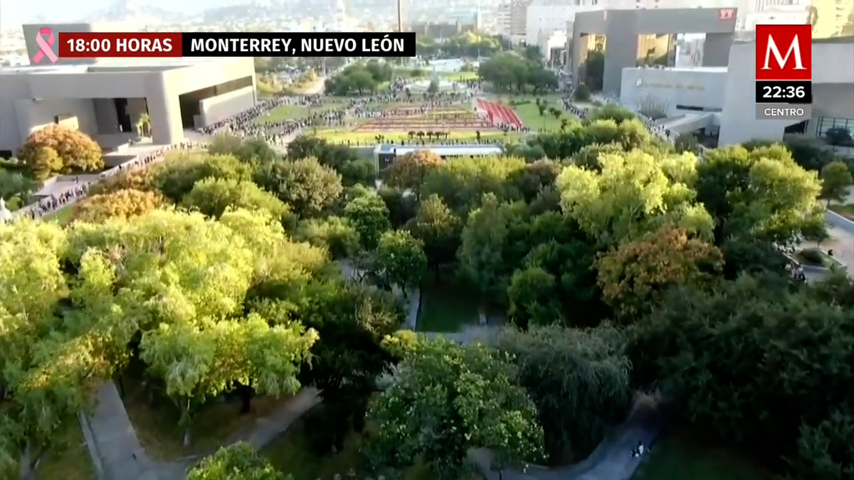 Nuevo León. Vacuna anticovid deja filas kilométricas Monterrey |FOTOS