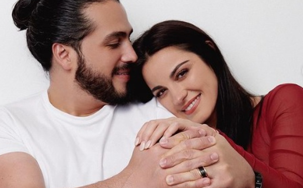 Maite Perroni el productor compartieron unas fotos juntos (Instagram).