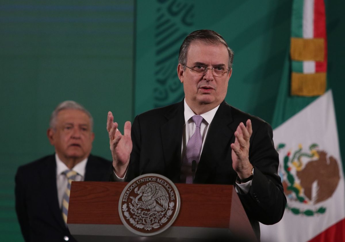 Marcelo Ebrard Casaubon, secretario de Relaciones Exteriores. (Cuartoscuro)
