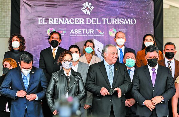 Michelle Fridman y el secretario Miguel Torruco dieron detalles del evento. Octavio Hoyos