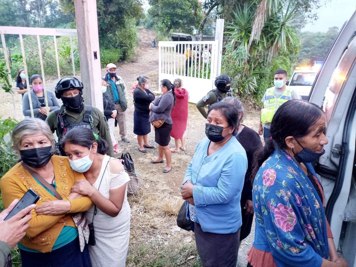 Mujeres víctimas de asalto en Veracruz. | Especial