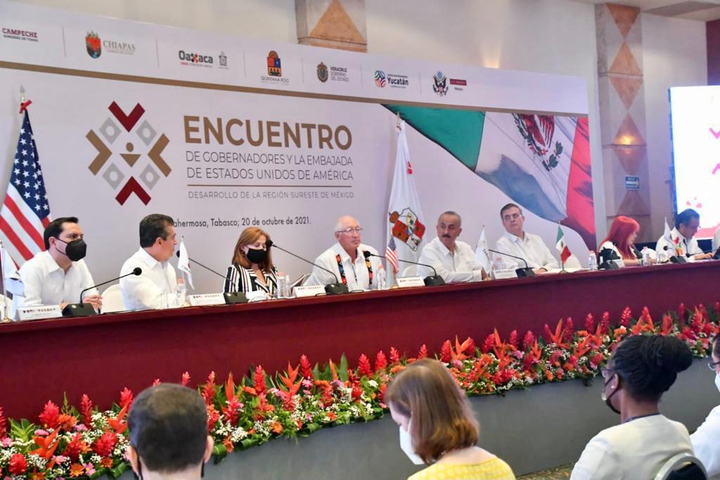 Representantes del gobierno de México y EU dialogaron sobre plan de acción para desarrollo del sur del país. (Twitter)