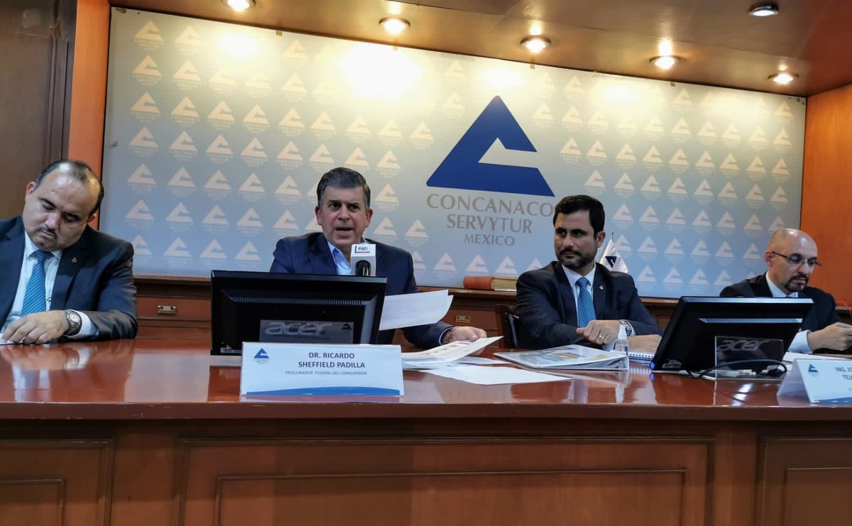 Sheffield invitó a las empresas a adoptar el comercio electrónico y participar en la obtención del sello digital de la Profeco (Twitter)