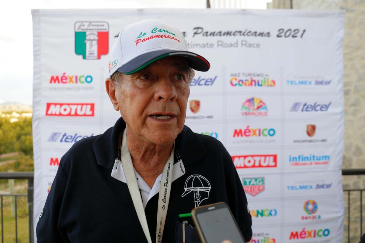 Eduardo León, fundador de la Carrera Panamericana. (Mauricio Román)