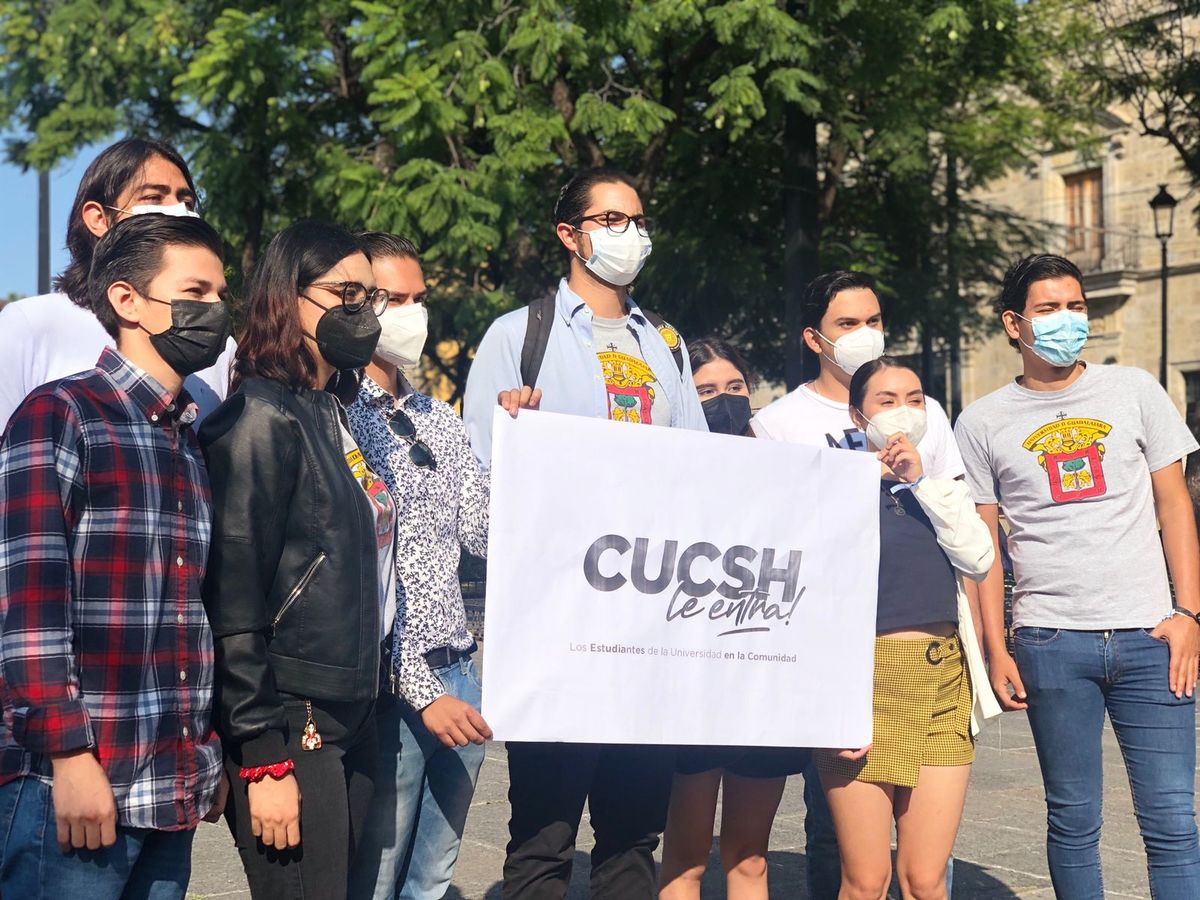 Estudiantes presentan iniciativa CUCSH le entra (Especial)