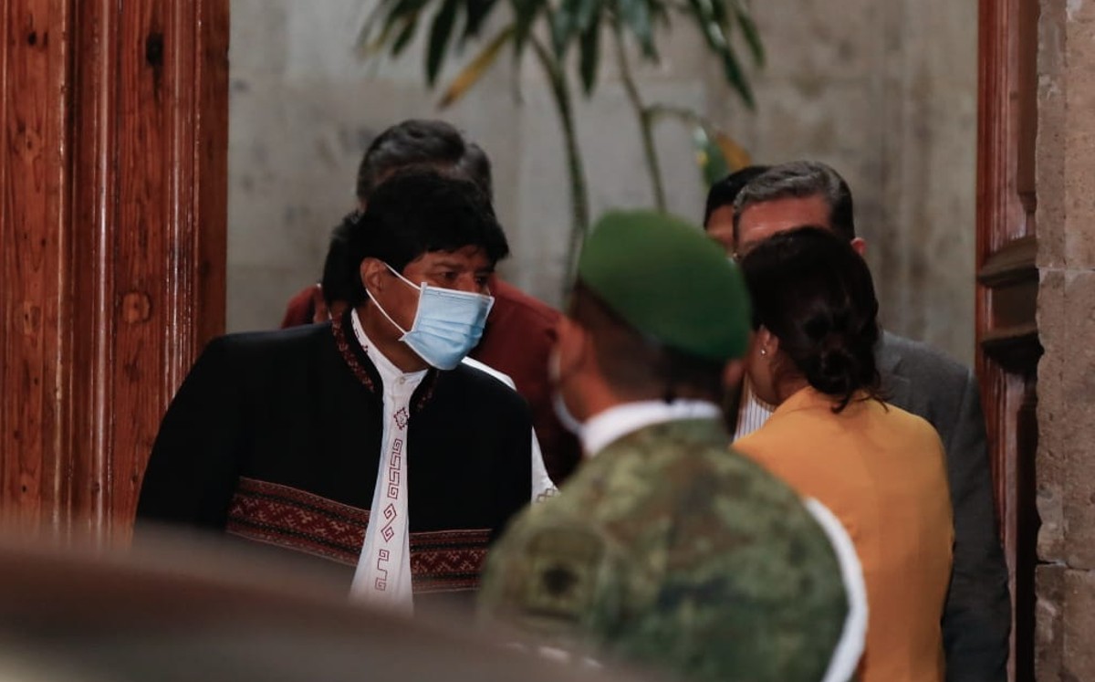 Evo Morales está de visita en México para participar en el XXV Seminario "Los Partidos y una Nueva Sociedad". | Araceli López
