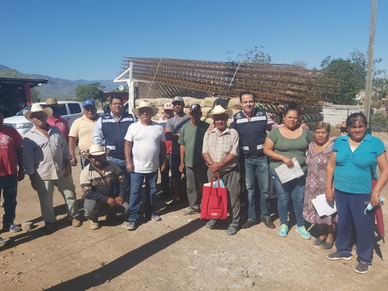 Familias del ejido Poanas, de Gómez Palacio, afectadas por las lluvias. (Especial)