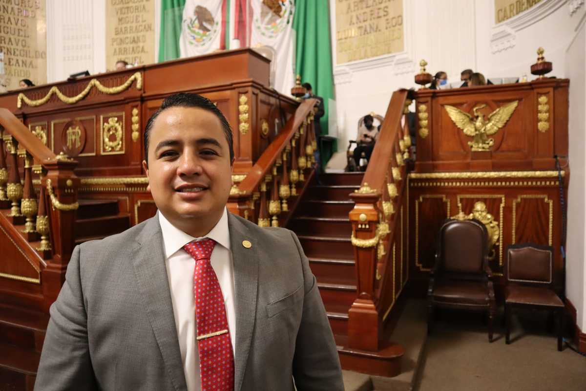 Janecarlo Lozano, diputados de la Ciudad de México de Morena. (Especial).