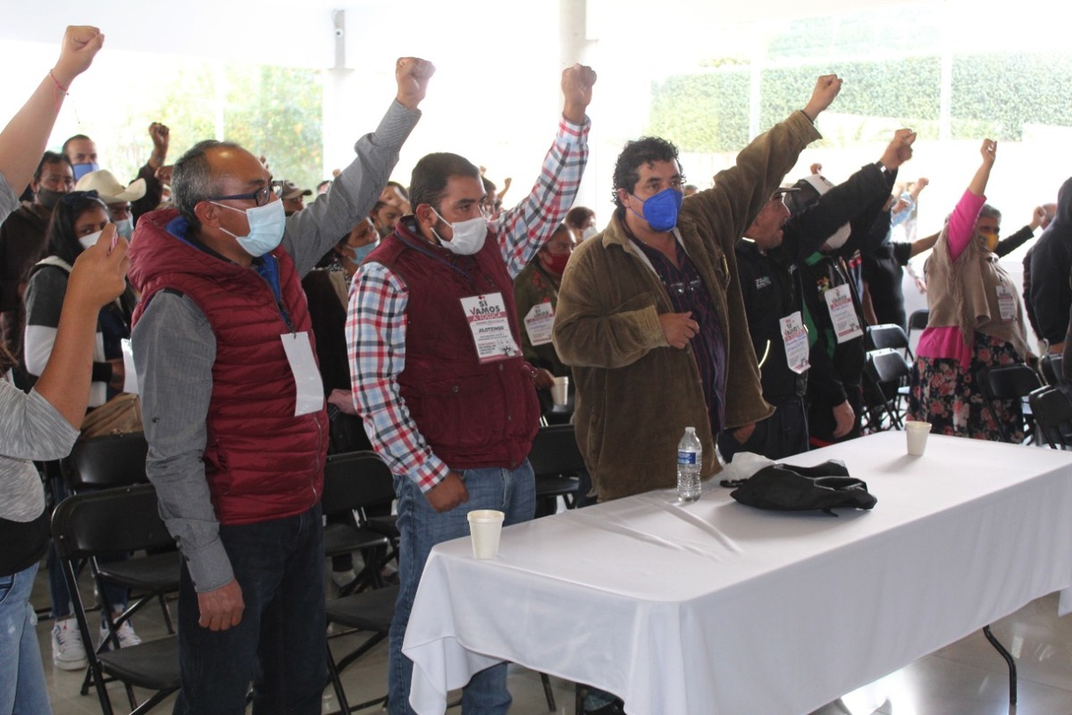 Varios lideres sociales apoyaron las iniciativas del alcalde de Ecatepec. Foto: Notivox Digital