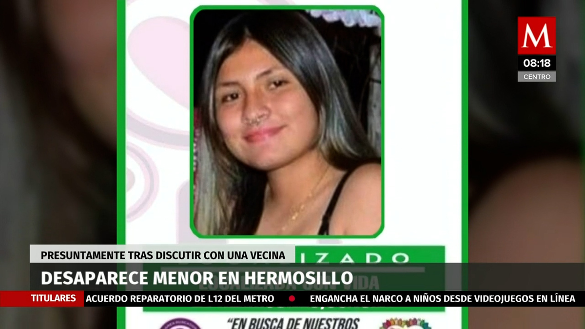 Localizan con vida a menor desaparecida en Hermosillo