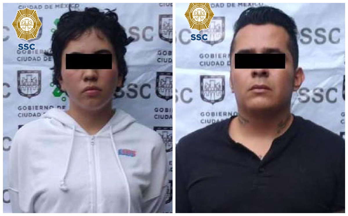 Los detenidos en calles de la alcaldíaGustavo A. Madero. (Especial)