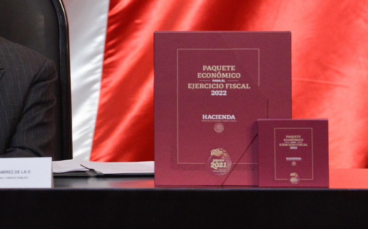 El Paquete Económico para el 2022 fue entregado a los diputados en septiembre pasado. (Cuartoscuro)