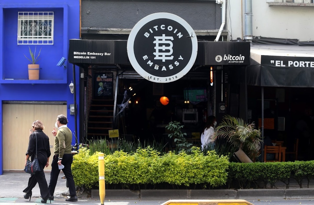 Bitcoin Embassy Bar. (Javier Ríos)