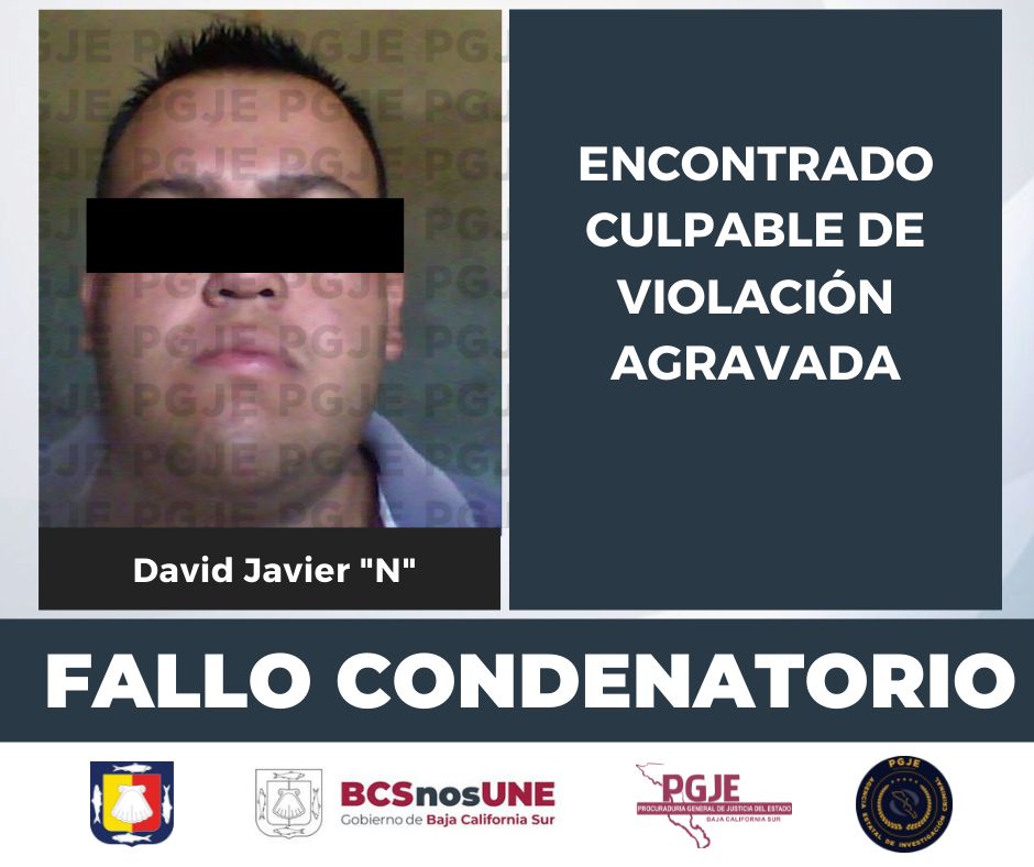 David Javier 'N' fue condenado a 18 años y cuatro meses de prisión. (Margarita Rojas)