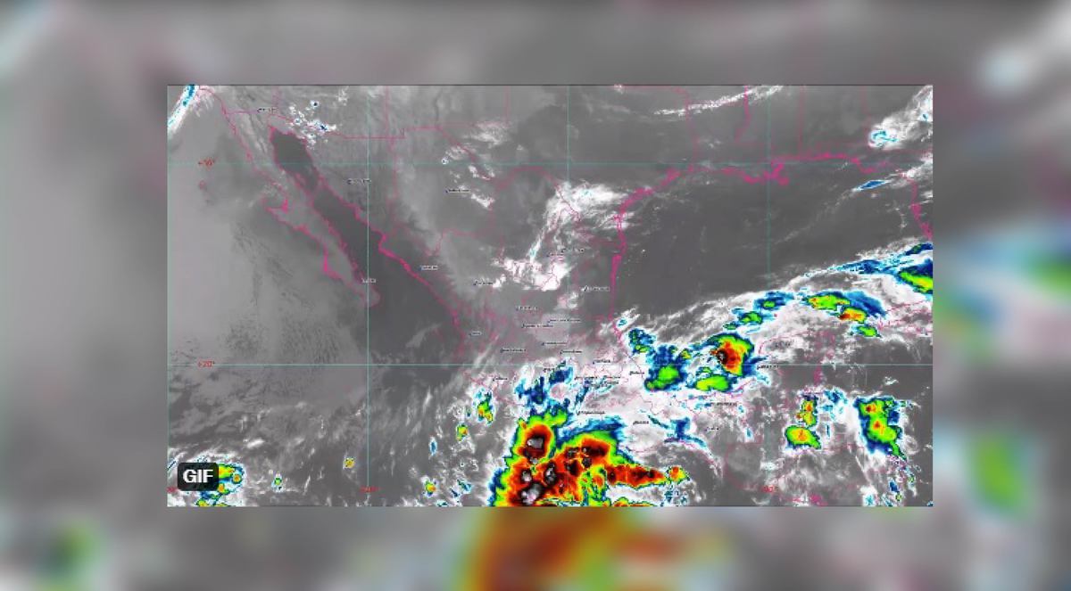 Se forma Depresión Tropical Diecisiete-E frente a costas de Guerrero| Twitter @conagua_clima