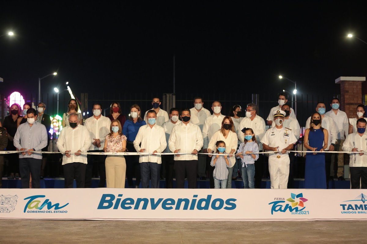 Gobernador de Tamaulipas inauguro la Feria Tam Sur 2021 (Foto: Twitter)
