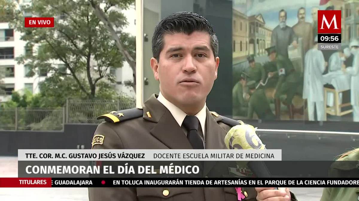 La escuela militar de medicina conmemora el día del médico