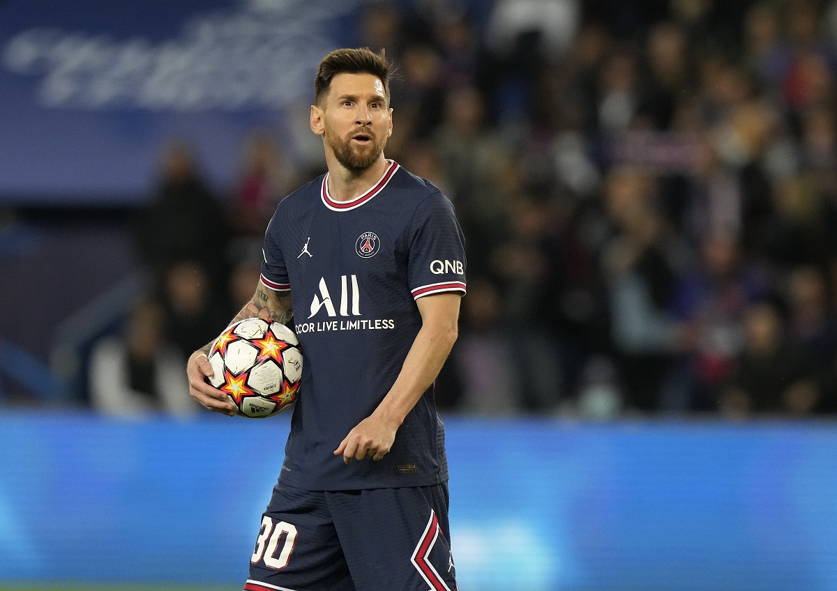 Lionel Messi, delantero del PSG (AP)