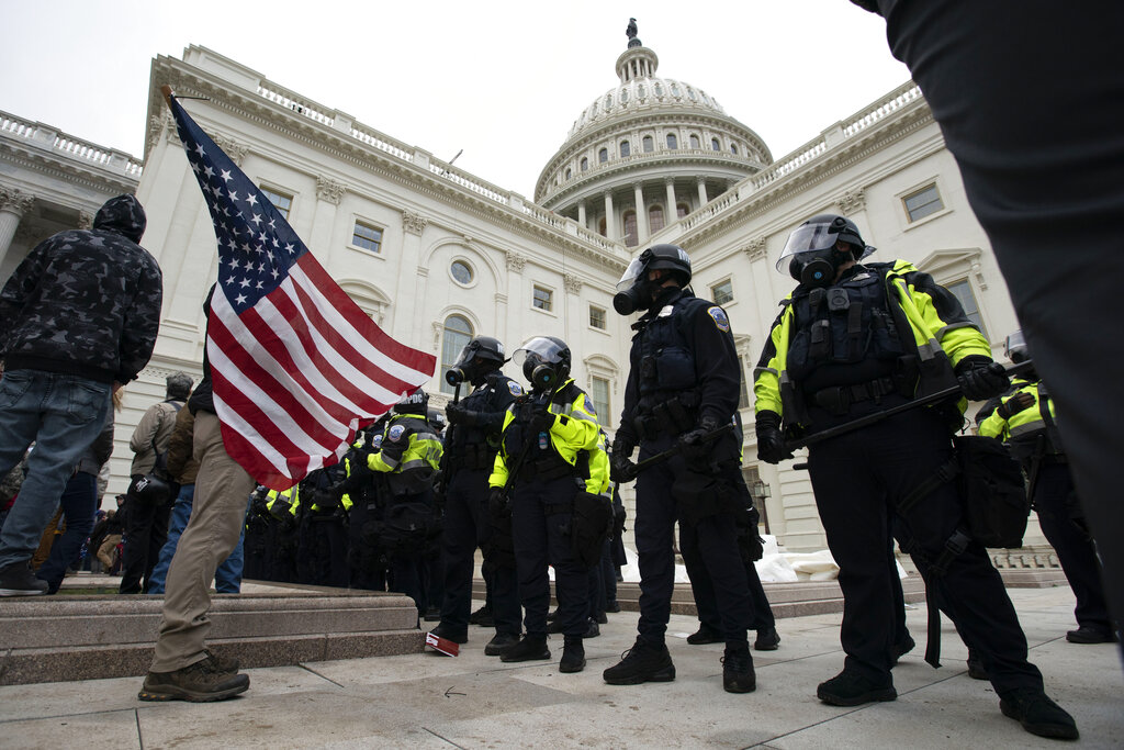 La toma del Capitolio fue por simpatizantes de Trump que aseguraban realizarlo a través de redes sociales. (AP / Archivo)
