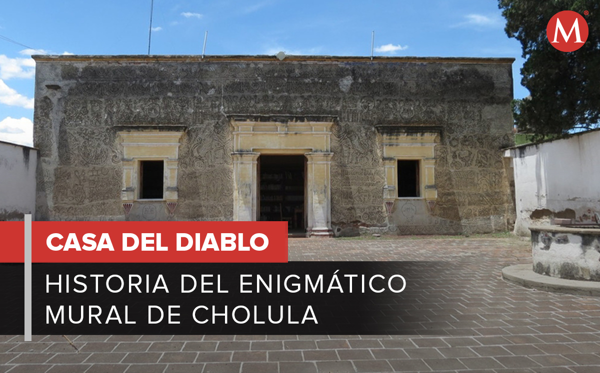 Biblioteca Amoxcalli en San Luis Tehuiloyocan, también conocida como "La Casa del Diablo". (Mariángel Pérez)
