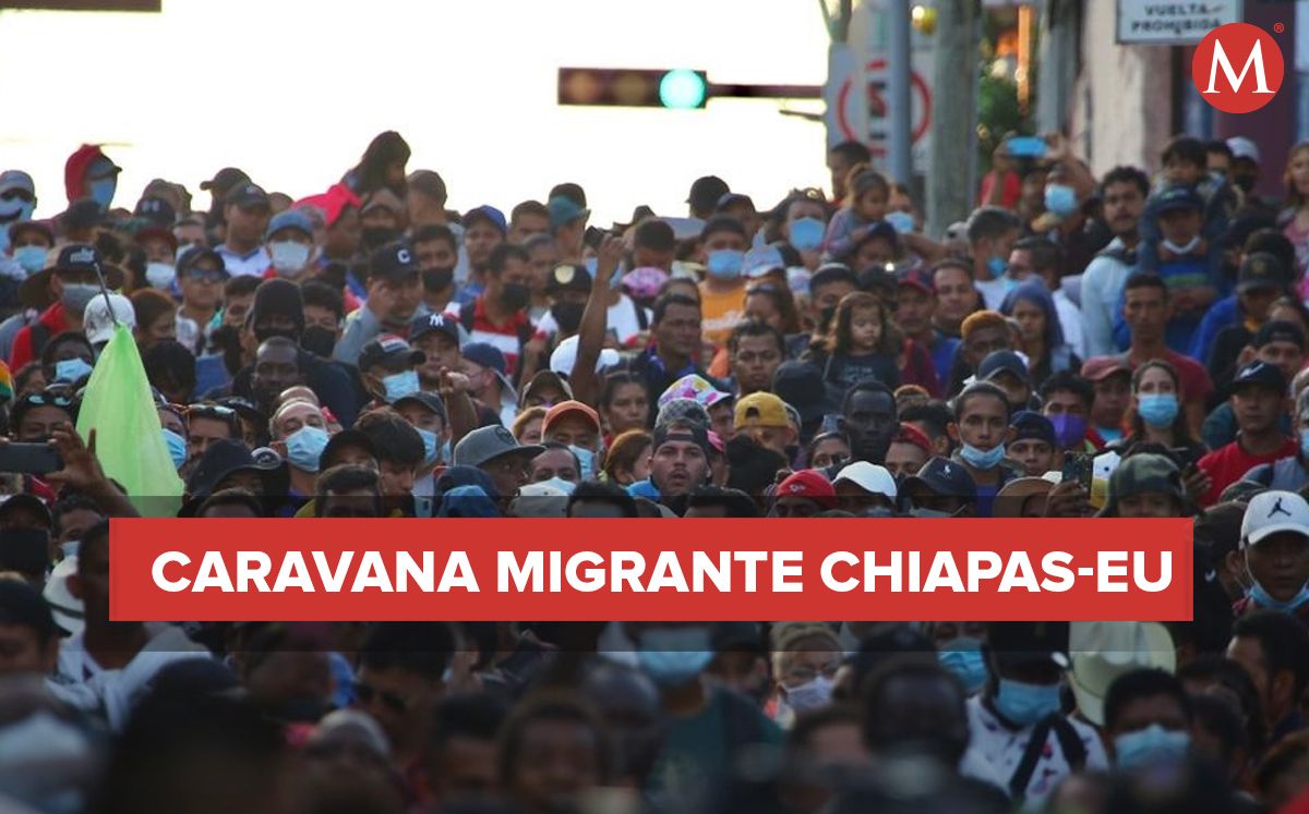 La caravana que salió de Chiapas está compuesta, en su mayoría, por haitianos y hondureños. (Ariel Ojeda)