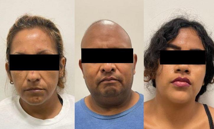 Detienen a familia por narcomenudeo en Cadereyta, NL. Foto: Especial.