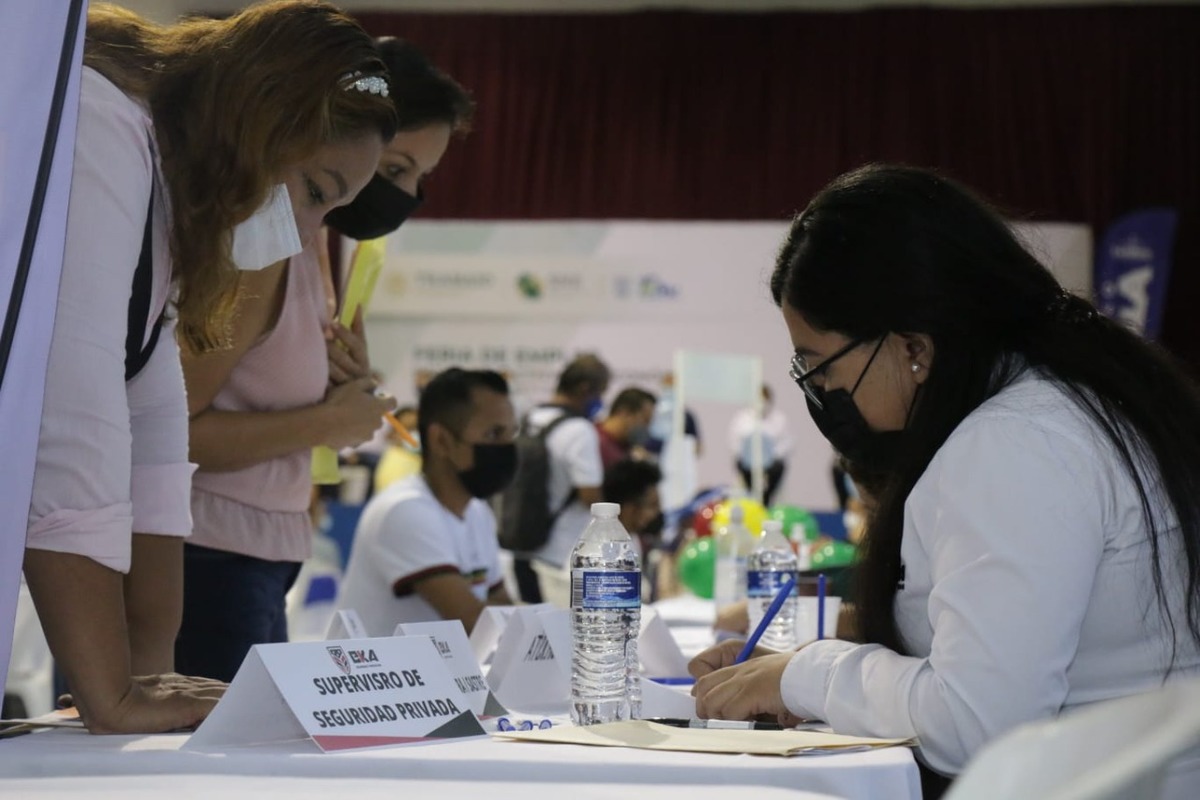 En Tampico se reanudaron las Ferias del Empleo presenciales en Tamaulipas.