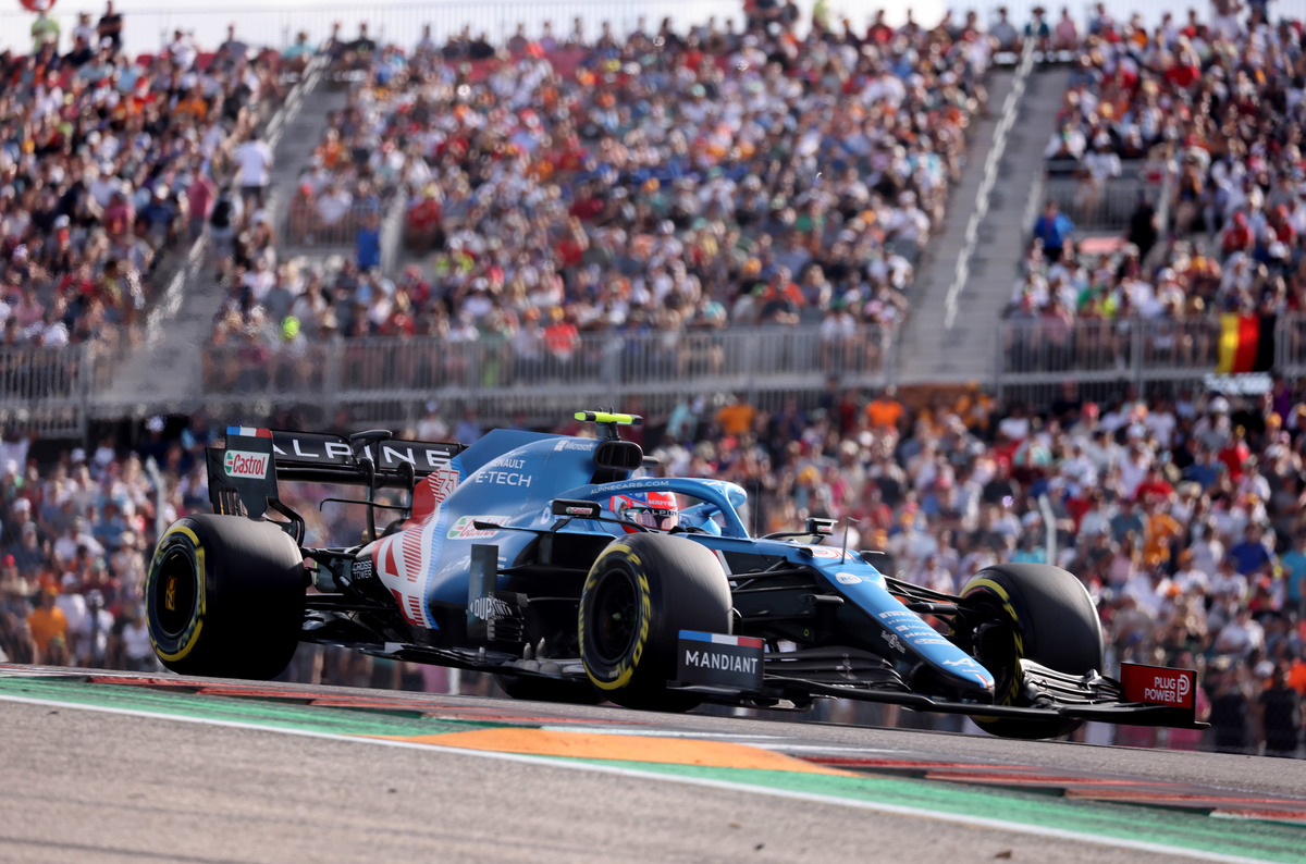 Esteban Ocon de Alpine (Reuters)