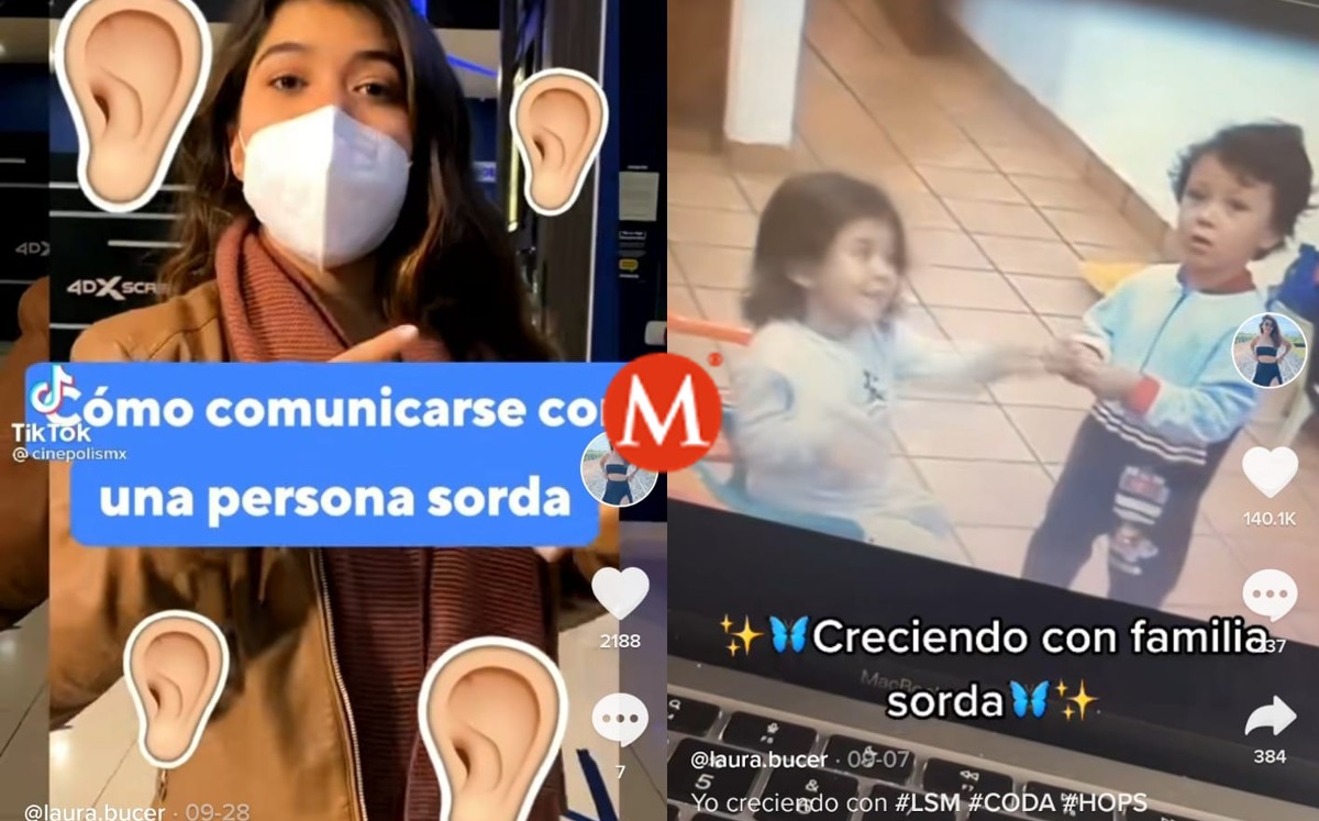 Joven en TikTok muestra proceso de sordos para comprar boletos de cine