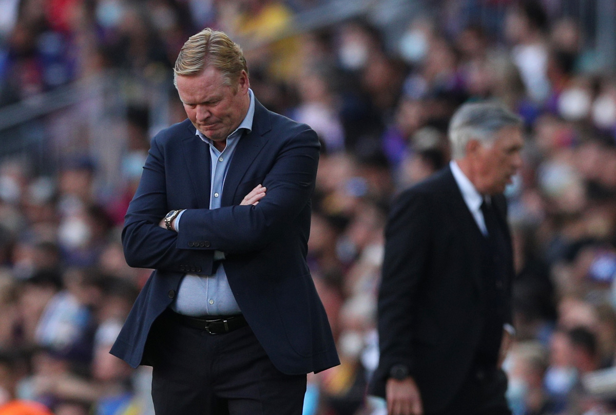 Ronald Koeman, director técnico del Barcelona (Reuters)