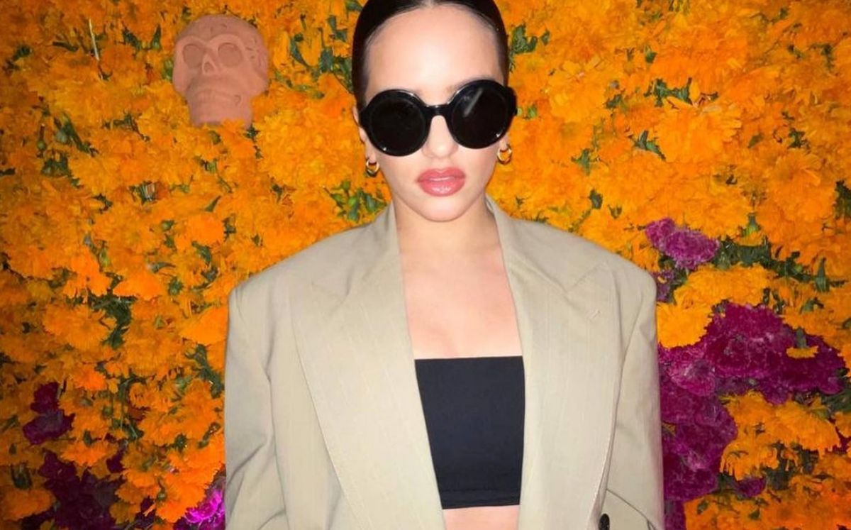 Rosalía 'celebra' el Día de Muertos (Instagram).