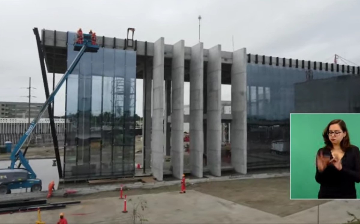Avance de obra de la refinería Dos Bocas en Tabasco. Foto: ESPECIAL