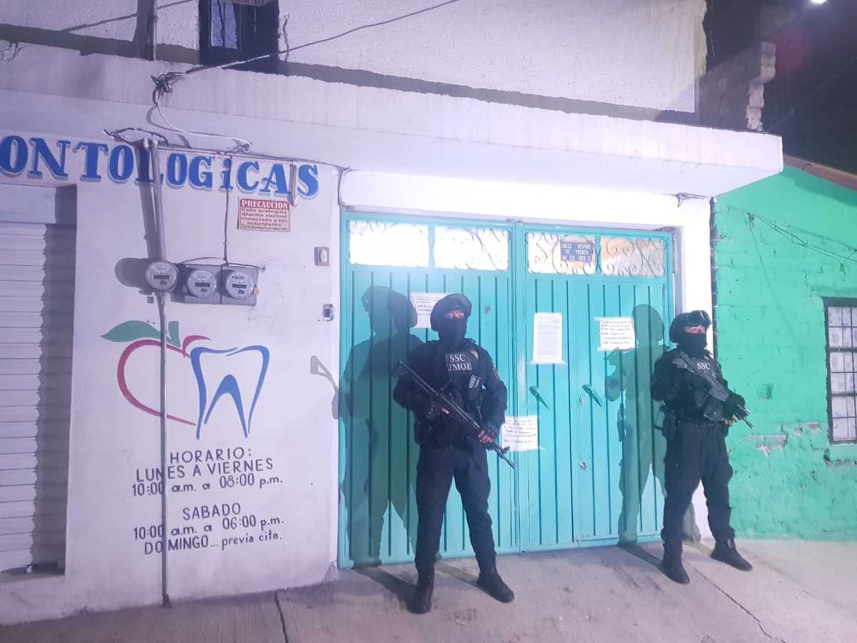 El inmueble fue intervenido por la policía | Especial