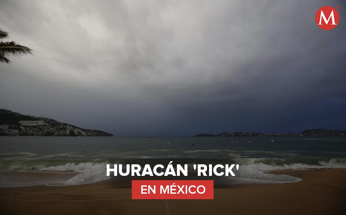 Huracán Rick categoría 2 en México