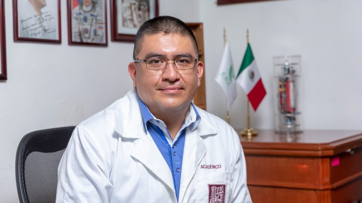 Mario Alberto Mendoza Bárcenas, investigador del Centro de Desarrollo Aeroespacial (CDA) del Politécnico, es el líder del proyecto. (Especial)