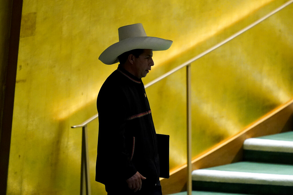 Pedro Castillo, presidente de Perú. (AFP)