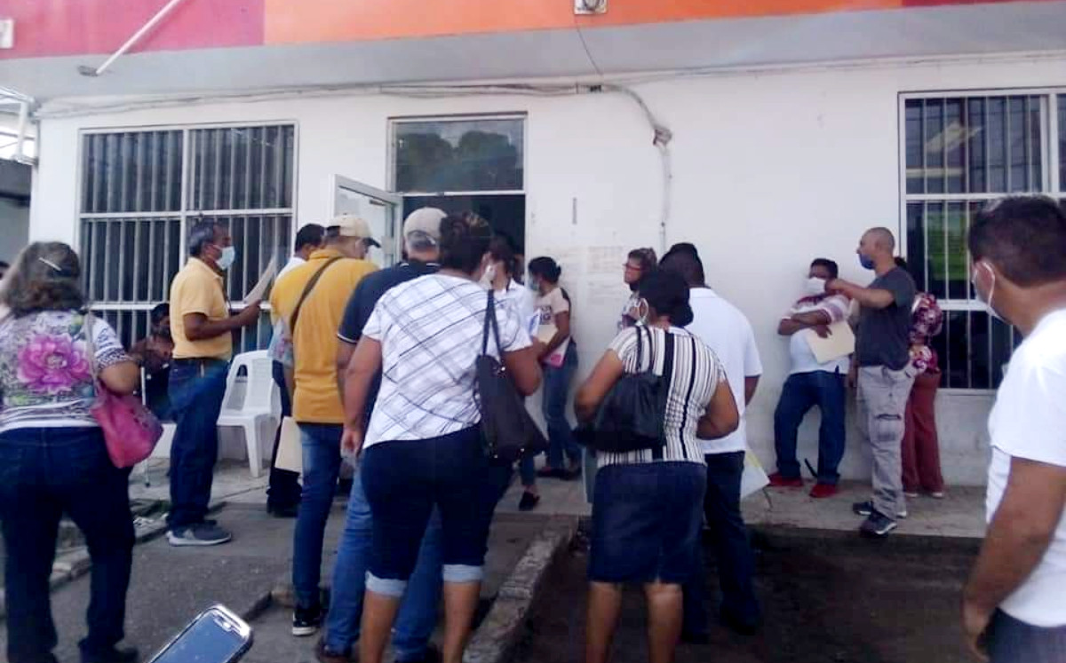 Robo en oficina fiscal de Altamira dejan sin atención a contribuyentes. (Pablo Reyes)