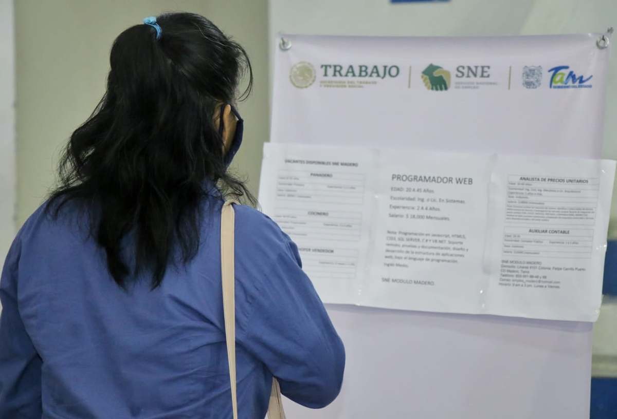 Vacantes de empleo ofrecidas en Tampico, Tamaulipas.