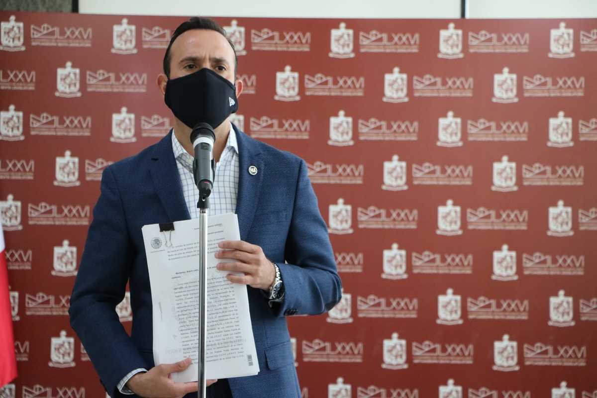 Carlos de la Fuente, coordinador de la bancada de Acción Nacional. Foto: Especial