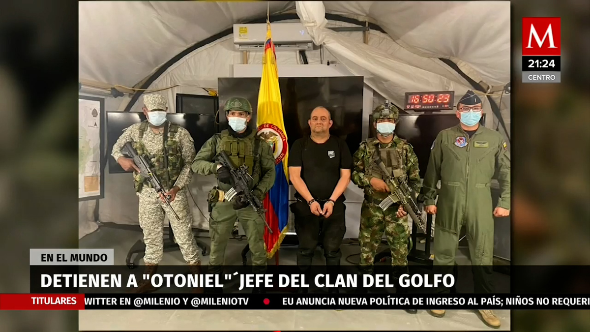 Colombia prepara la extradición de 'Otoniel' hacia EU