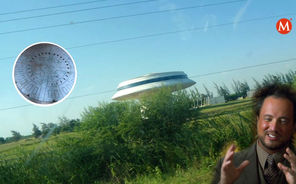 Edificio con forma de ovni en El Mante, Tamaulipas
