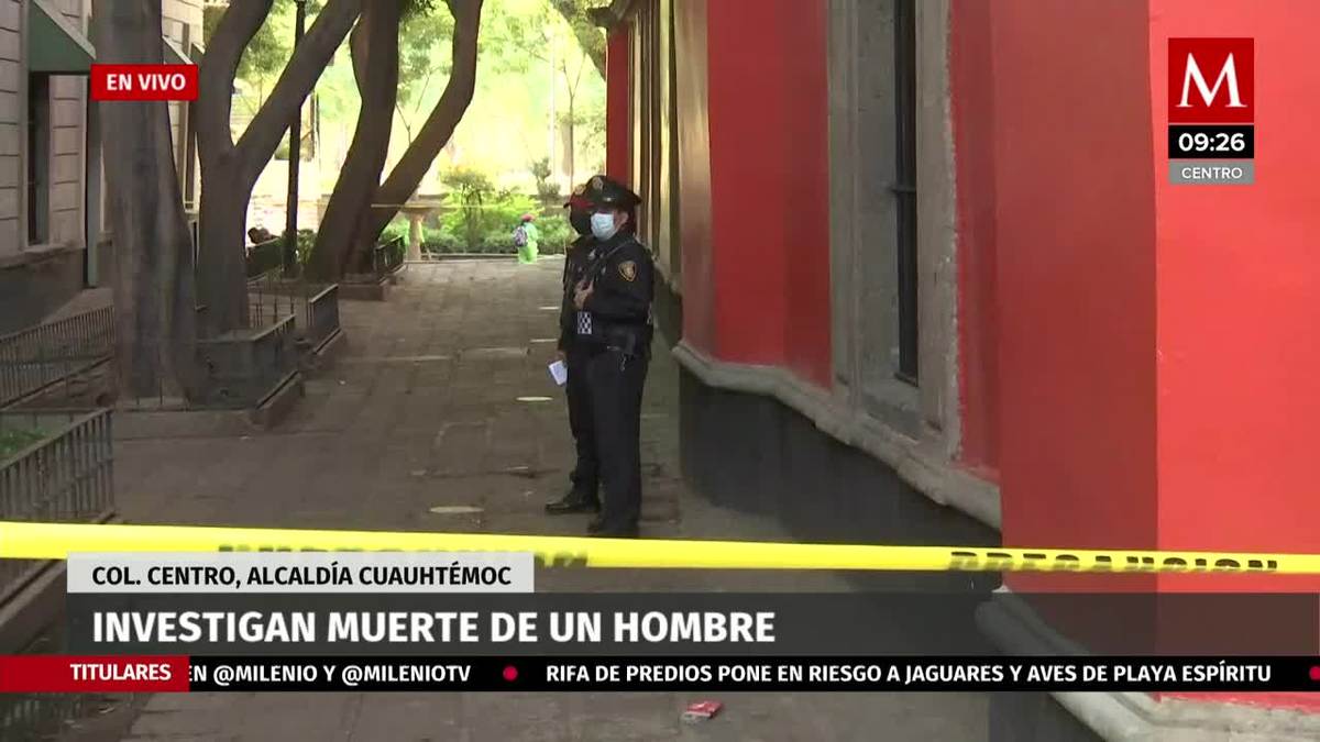 En la colonia centro investigan muerte de un hombre